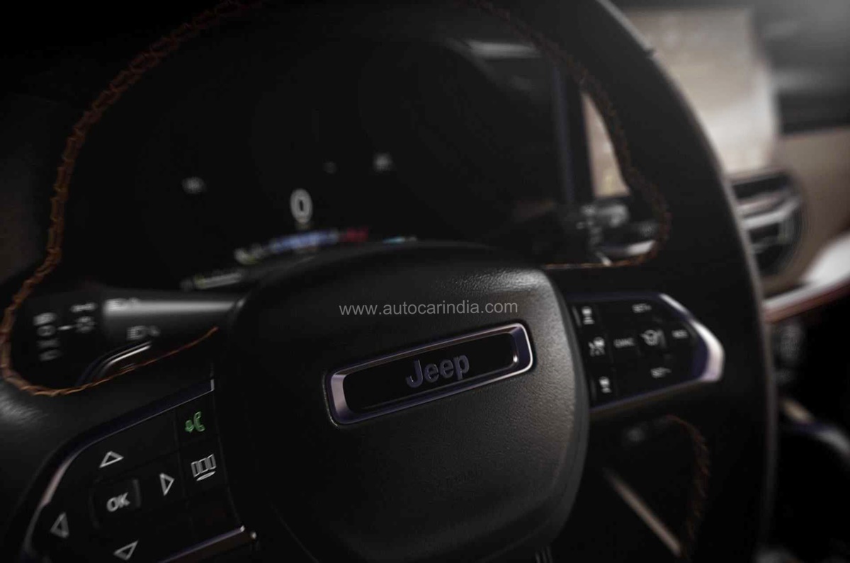 Jeep Commander (Meridian) interior teased for the first time - Image 2